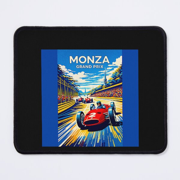 Item preview, Monza Grand Prix 1967 variation vintage poster designed and sold by Helios Be. Lavsh.