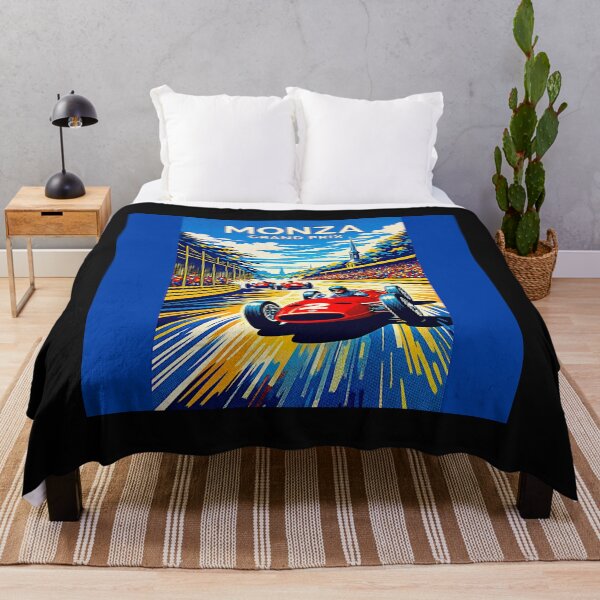 Item preview, Monza Grand Prix  1967 variation vintage poster designed and sold by Helios Be. Lavsh.