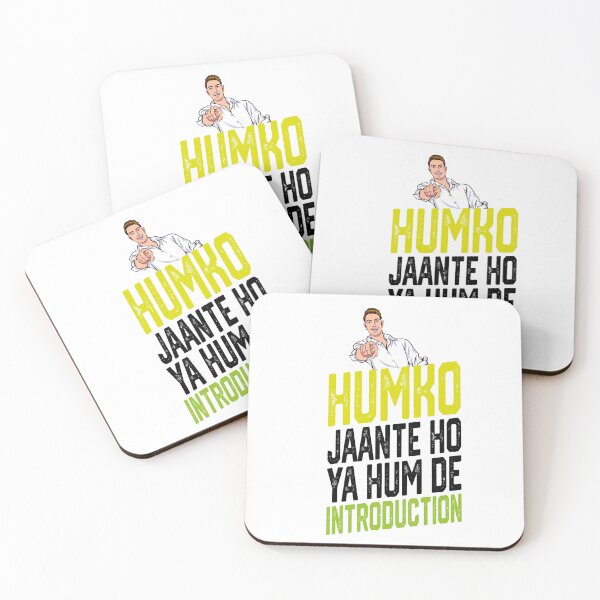 Item preview, Funny Sarcastic Hindi Typography – Quirky Desi Quote Design VER2 designed and sold by mndesignworx.