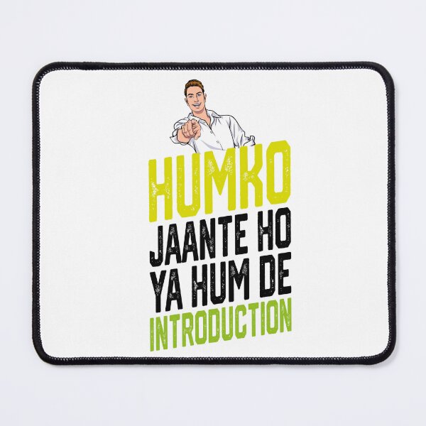 Item preview, Funny Sarcastic Hindi Typography – Quirky Desi Quote Design VER2 designed and sold by mndesignworx.