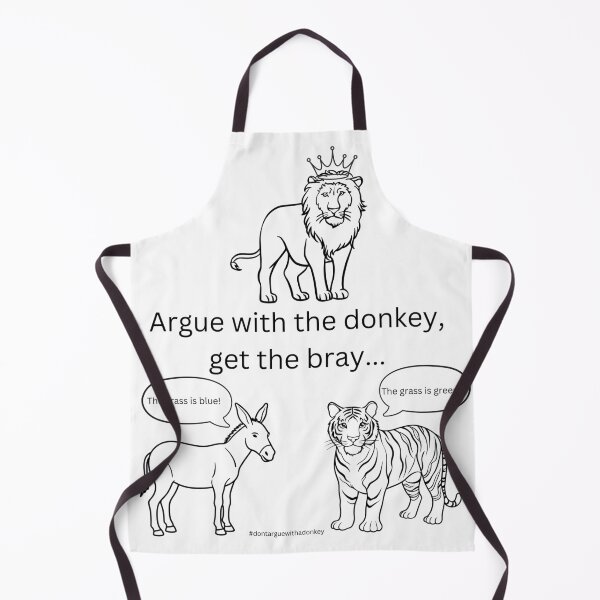 Item preview, Don't Argue With A Donkey (1) designed and sold by LoveGraceValor.