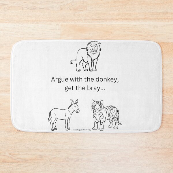 Item preview, Don't Argue With A Donkey (2) designed and sold by LoveGraceValor.