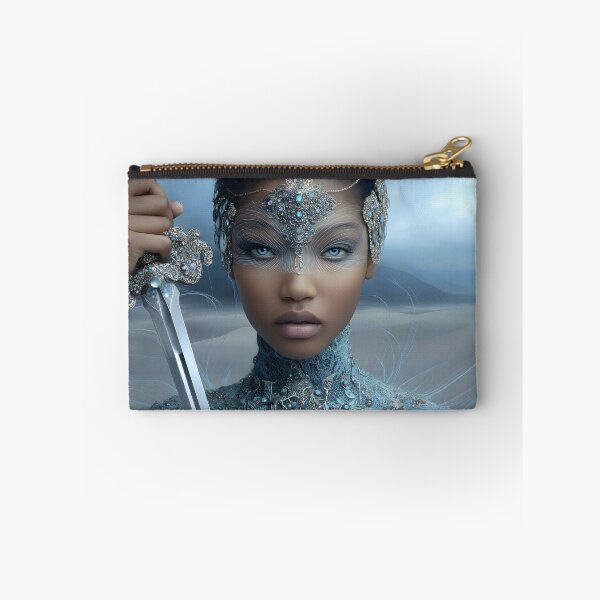 Item preview, Mystical Warrior with Jewel-Encrusted Armor and Sword designed and sold by Artessie.