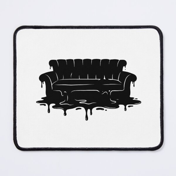 Item preview, Melting Central Perk Sofa Friends (Black) designed and sold by Screen Lore.