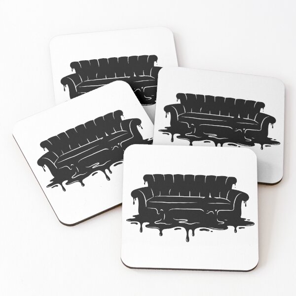 Item preview, Melting Central Perk Sofa Friends (Black) designed and sold by Screen Lore.