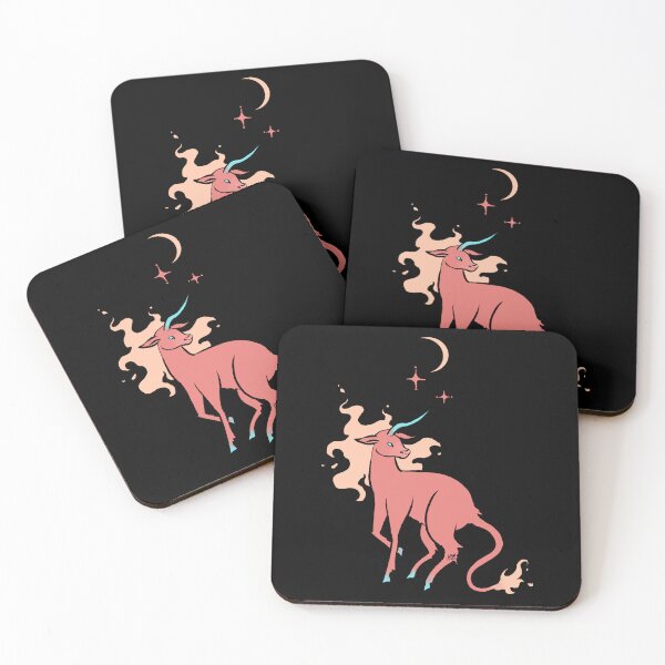 Item preview, Unicorn calf with moon and stars designed and sold by Hannu-Made-This.