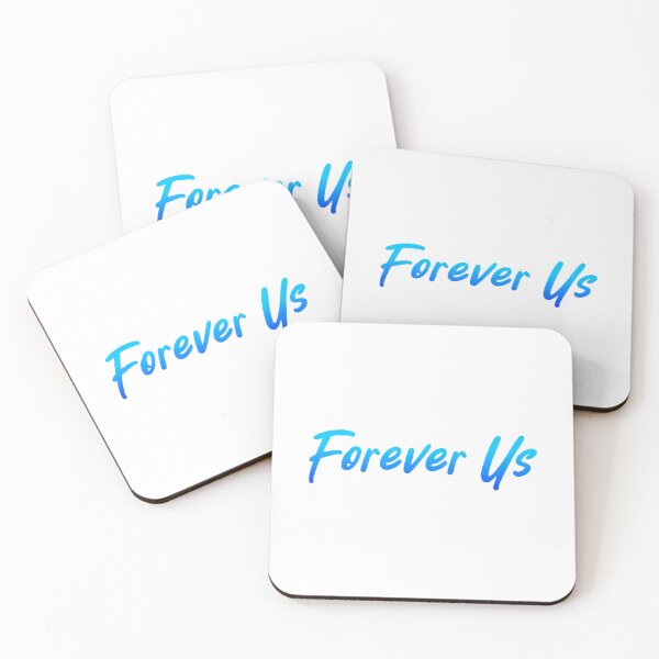Item preview, Forever us, Blue Handwritten  designed and sold by Memes N Lore .