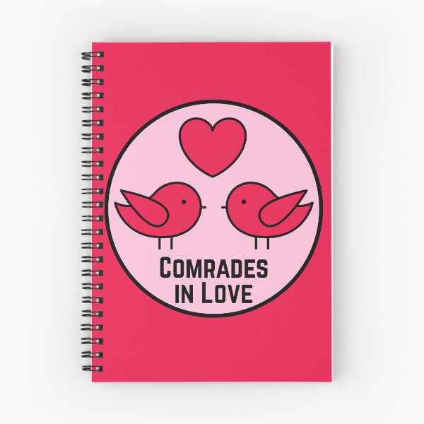 Item preview, Comrades in Love - Leftist - Valentines designed and sold by EvergreenRevolt.