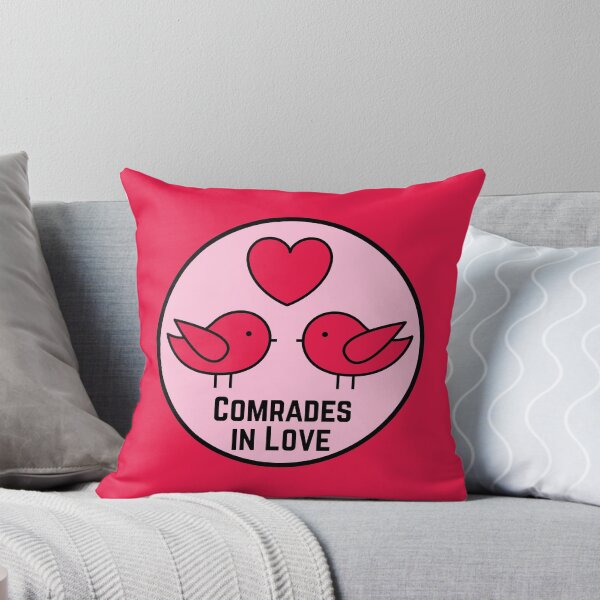 Item preview, Comrades in Love - Leftist - Valentines designed and sold by EvergreenRevolt.