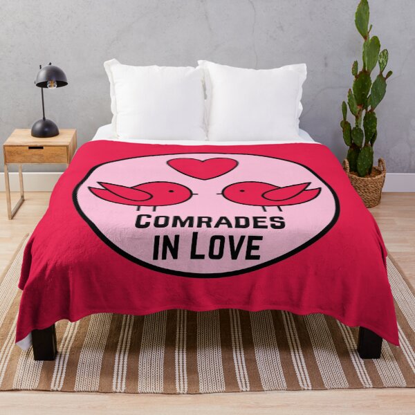 Item preview, Comrades in Love - Leftist - Valentines designed and sold by EvergreenRevolt.