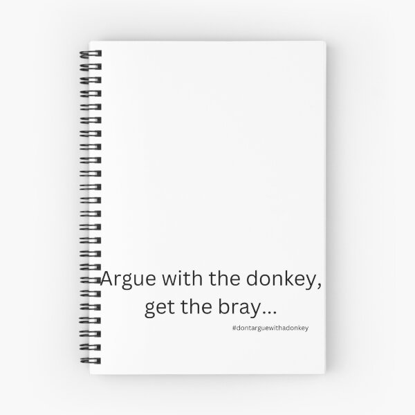 Item preview, Don't Argue With A Donkey (4) designed and sold by LoveGraceValor.