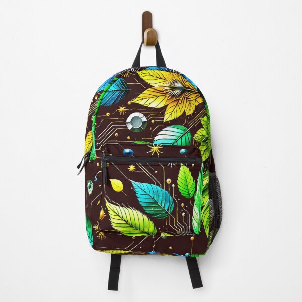 Item preview, Digital Nature Mandala – Tech-Inspired Botanical Fusion designed and sold by M22--.