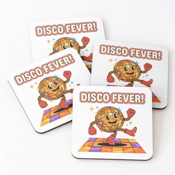 Item preview, Disco Fever Retro Vintage Typography for Party Enthusiasts designed and sold by chattsuede.
