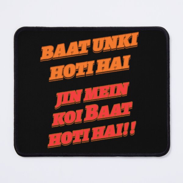 Item preview, Funny Sarcastic HINDI Typography – Quirky Desi Quote Design VER8 designed and sold by mndesignworx.