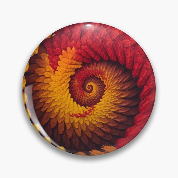 Item preview, Layered Crimson Gold Spiral designed and sold by Harmonic_Layers.