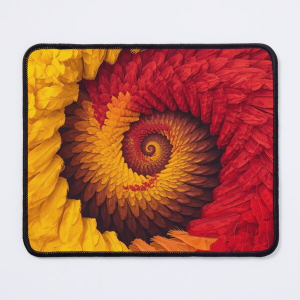 Item preview, Layered Crimson Gold Spiral designed and sold by Harmonic_Layers.