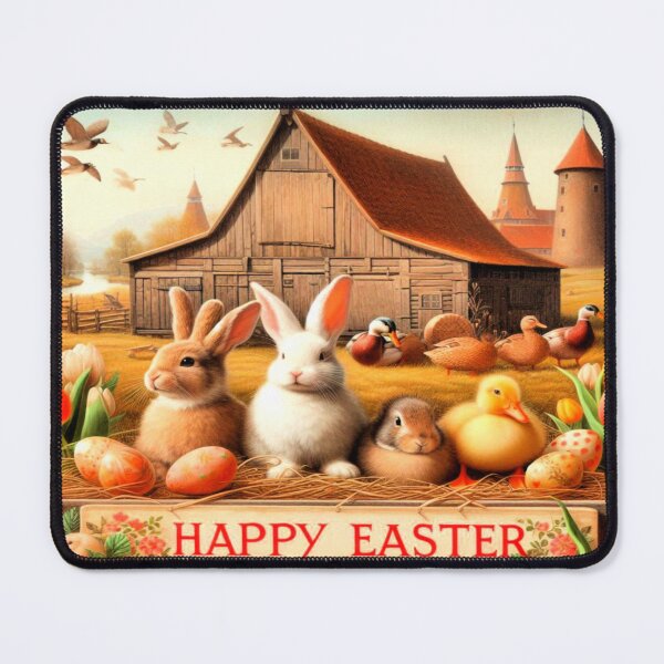 Item preview, Happy Easter - Springtime at the Farm designed and sold by daweave77.