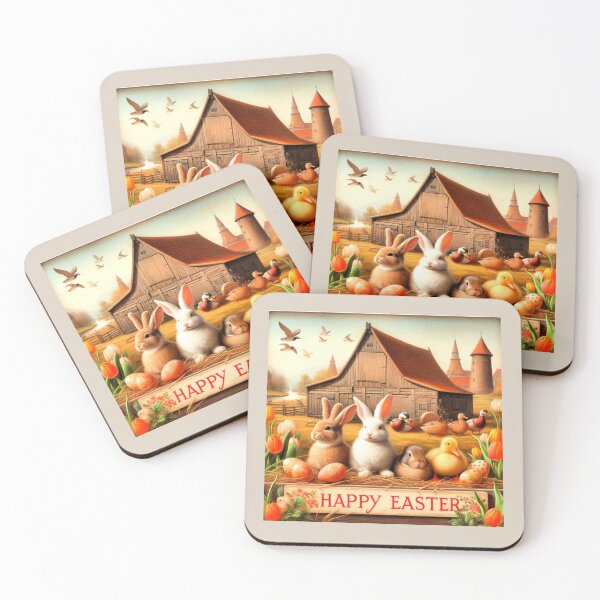 Item preview, Happy Easter - Springtime at the Farm designed and sold by daweave77.