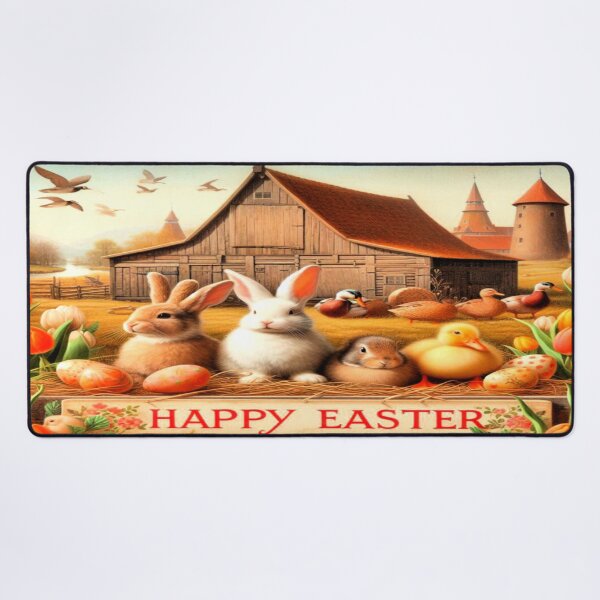 Item preview, Happy Easter - Springtime at the Farm designed and sold by daweave77.