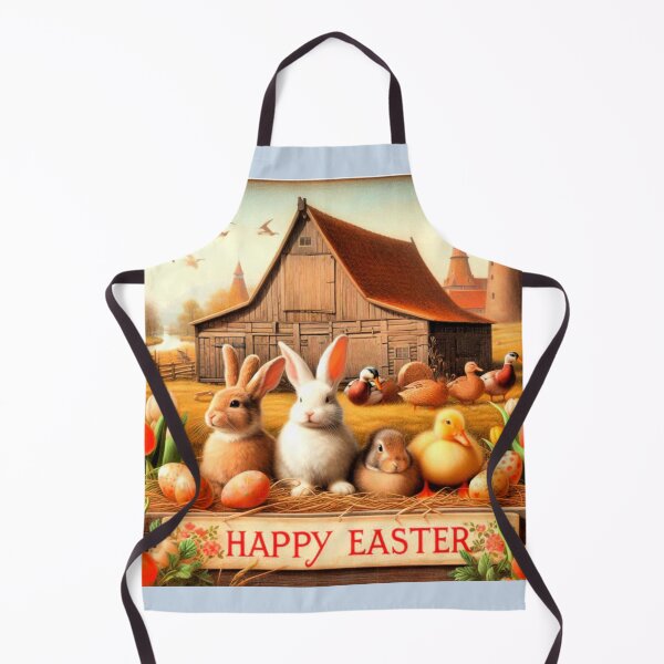 Item preview, Happy Easter - Springtime at the Farm designed and sold by daweave77.