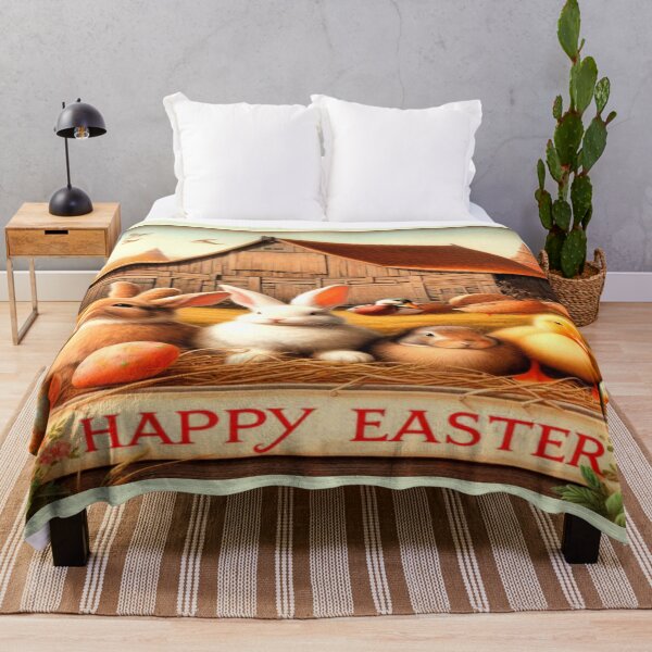 Item preview, Happy Easter - Springtime at the Farm designed and sold by daweave77.