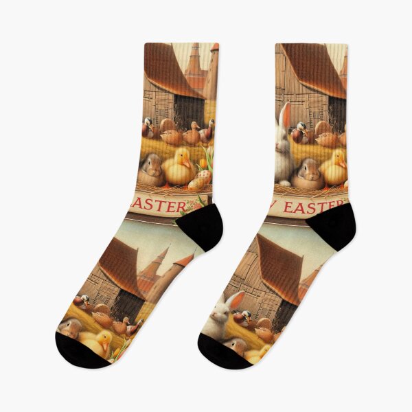 Item preview, Happy Easter - Springtime at the Farm designed and sold by daweave77.