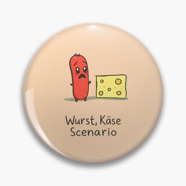 Item preview, Wurst Käse Scenario – Funny German Food Pun designed and sold by Planthem.