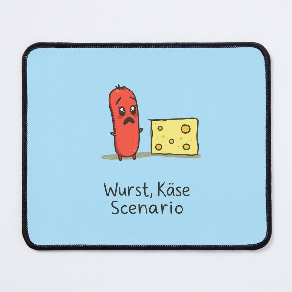 Item preview, Wurst Käse Scenario – Funny German Food Pun designed and sold by Planthem.