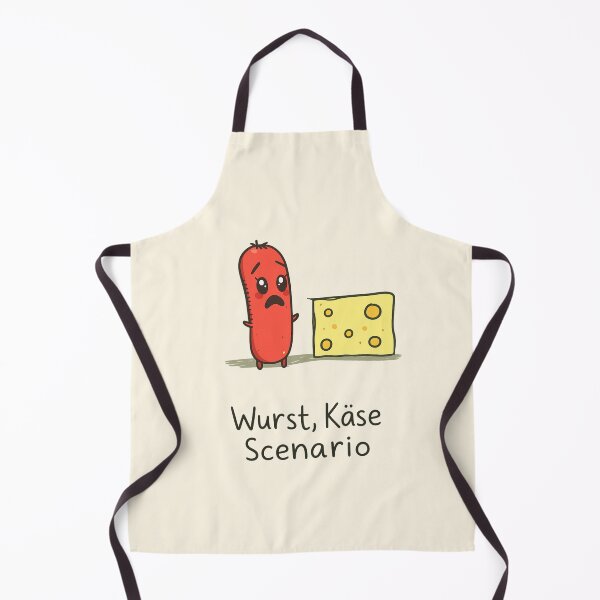 Item preview, Wurst Käse Scenario – Funny German Food Pun designed and sold by Planthem.