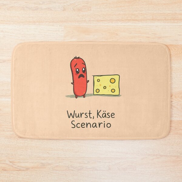Item preview, Wurst Käse Scenario – Funny German Food Pun designed and sold by Planthem.