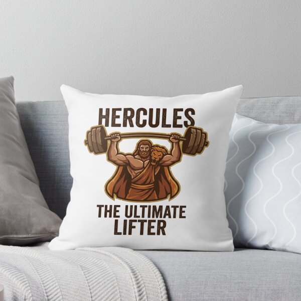 Item preview, Hercules The Ultimate Lifter Mascot Vector Illustration for Gym Enthusiasts designed and sold by chattsuede.