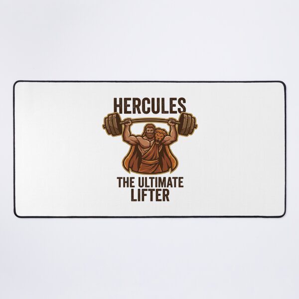 Item preview, Hercules The Ultimate Lifter Mascot Vector Illustration for Gym Enthusiasts designed and sold by chattsuede.