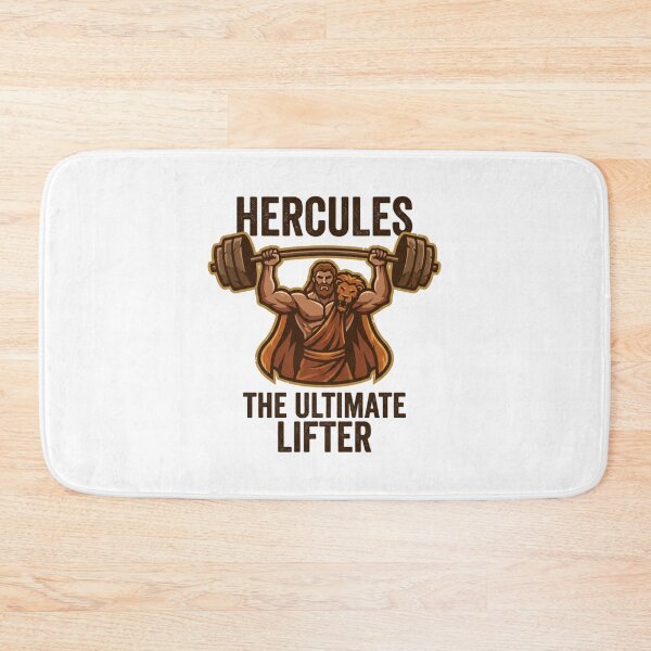 Item preview, Hercules The Ultimate Lifter Mascot Vector Illustration for Gym Enthusiasts designed and sold by chattsuede.