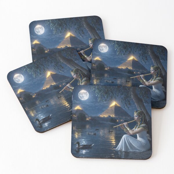 Item preview, Song of the Nile Under the Moonlight designed and sold by TuyaArts.