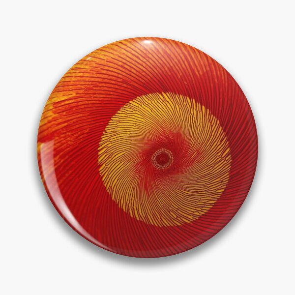 Item preview, Golden Red Spiral Texture designed and sold by Harmonic_Layers.