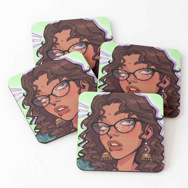 Item preview, Modern Desi Girl Illustration designed and sold by lychii-glitch.