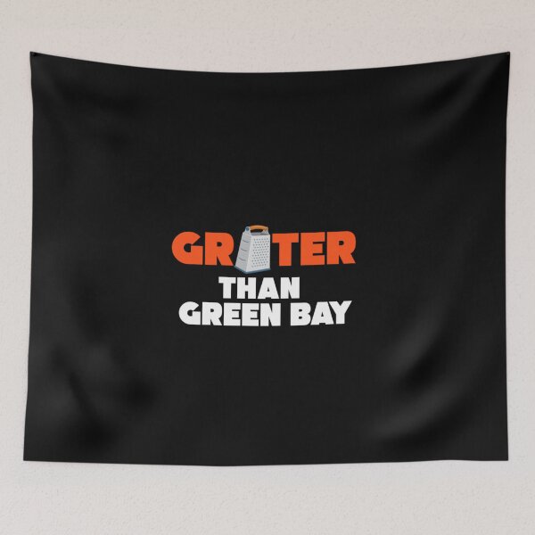 Item preview, Grater Than Green Bay Funny Cheese Pun designed and sold by dianadouri.