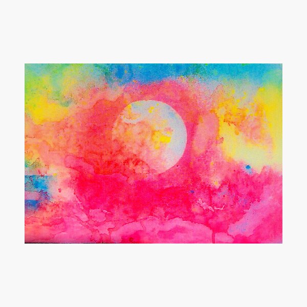Item preview, Watercolor Moon designed and sold by Lynn Moore.