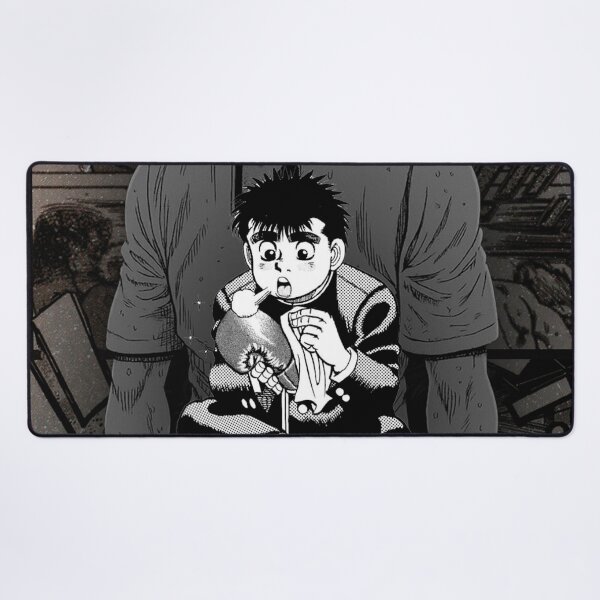 Item preview, Ippo Makunouchi Discipline - Hajime no Ippo Boxing Gym Motivation Poster designed and sold by Mangartist07.
