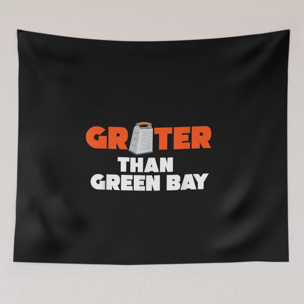 Item preview, Grater Than Green Bay Funny Cheese Pun Shirt designed and sold by dianadouri.