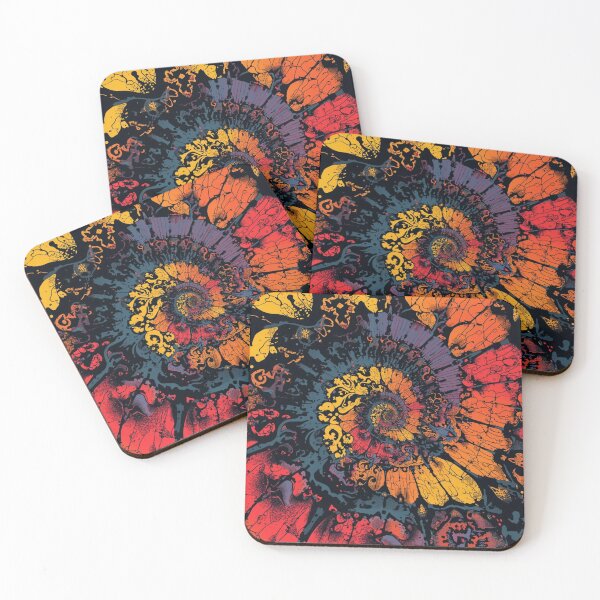 Item preview, Sublime Solar Fractal Bloom designed and sold by Harmonic_Layers.