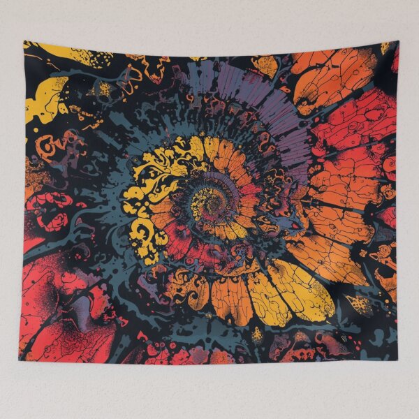 Item preview, Sublime Solar Fractal Bloom designed and sold by Harmonic_Layers.