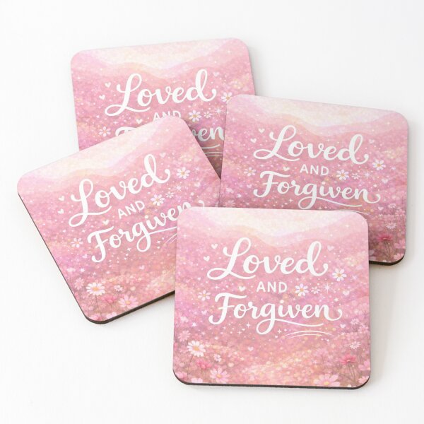 Item preview, Loved and Forgiven – Sweet Faith Statements designed and sold by egospel.