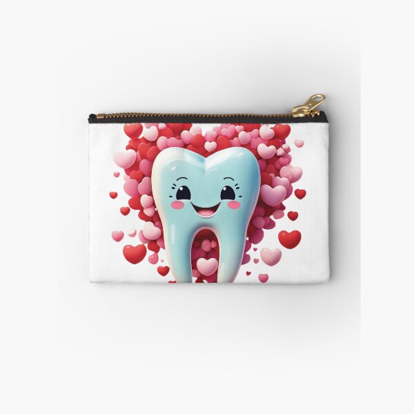Item preview, Happy Valentine’s Day – Cute Tooth with Hearts for Dentist designed and sold by Sensepiphoria.