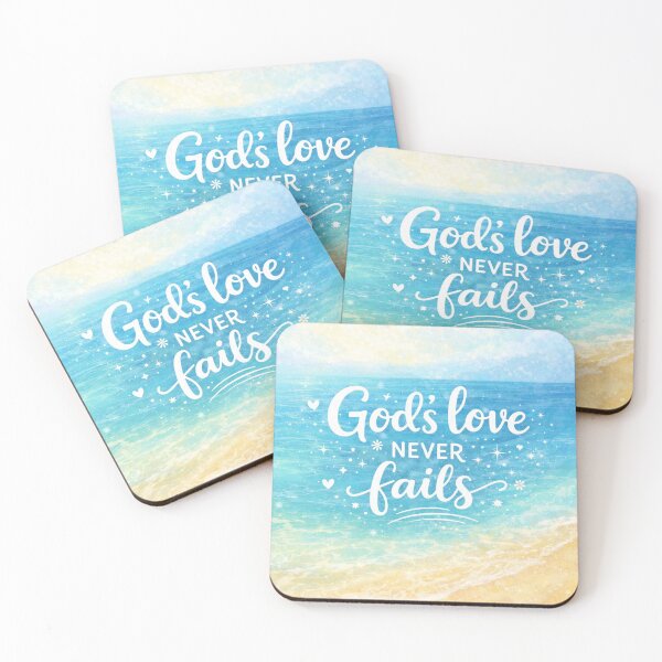 Item preview, God´s love never fails – Sweet Faith Statements designed and sold by egospel.