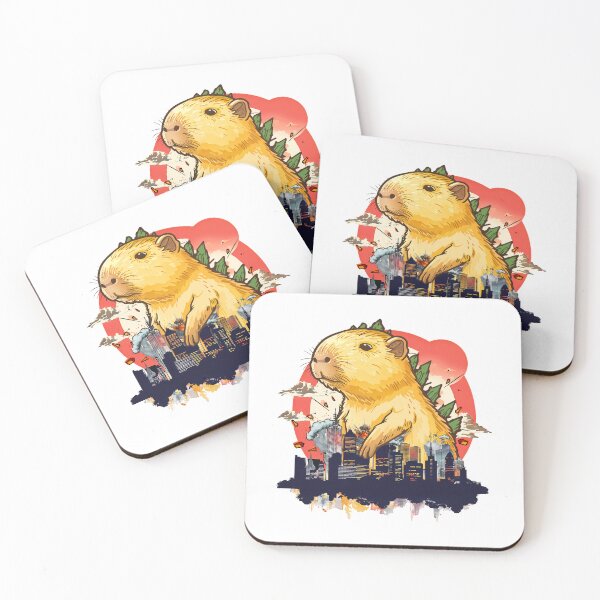 Item preview, Capyzilla funny capybara, cool design designed and sold by MoSaid.