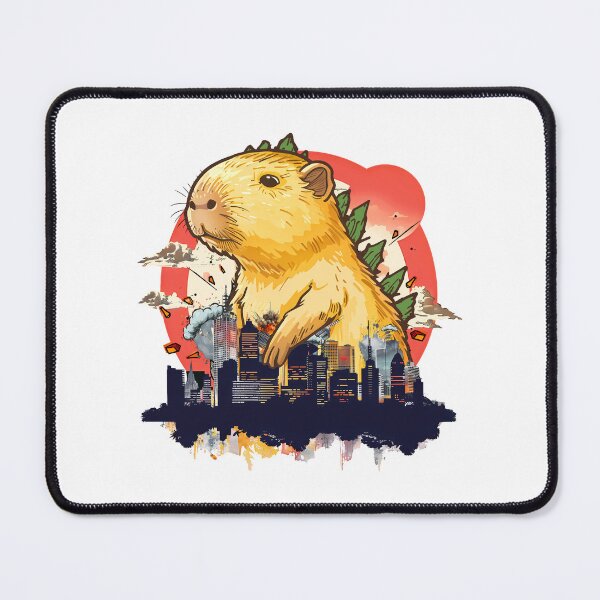 Item preview, Capyzilla funny capybara, cool design designed and sold by MoSaid.
