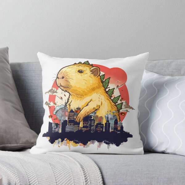 Item preview, Capyzilla funny capybara, cool design designed and sold by MoSaid.