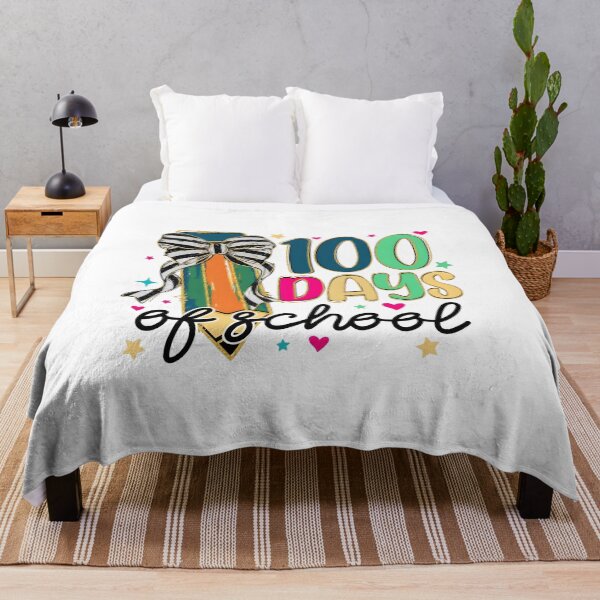 Item preview, Coquette Bow 100 day of school pencil, 100 day of school, brushstroke 100 days of school, Teacher 100 days designed and sold by DesignDenDo ⭐⭐⭐⭐⭐.