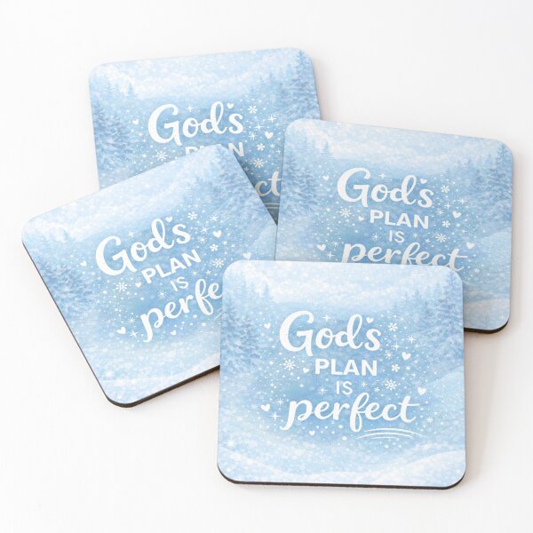 Item preview, God´s plan is perfect – Sweet Faith Statements designed and sold by egospel.